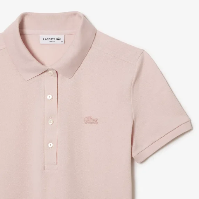 Slim fit stretch-miniklänning i piqué för dam Slim fit stretch-miniklänning i piqué för dam