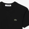 Slim fit-T-shirt i ribbad bomull för dam Slim fit-T-shirt i ribbad bomull för dam