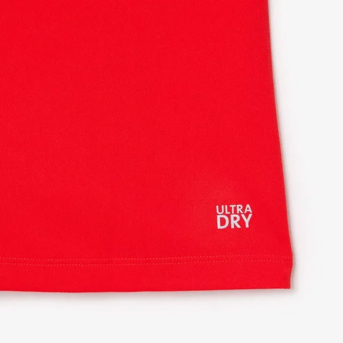 Slim fit Ultra Dry ärmlös tennis-pikétröja för dam
