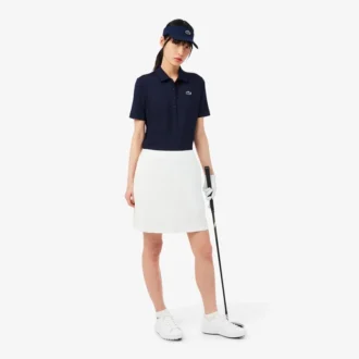 Slim Fit UV-skyddande stretchgolfpikétröja
