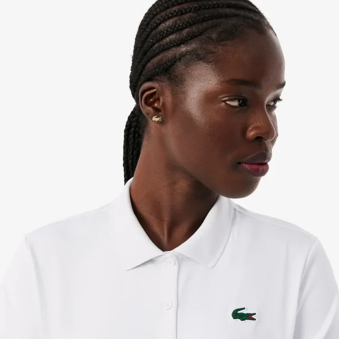 Slim Fit UV-skyddande stretchgolfpikétröja Slim Fit UV-skyddande stretchgolfpikétröja