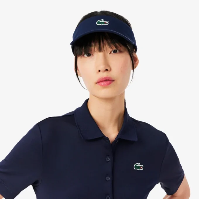 Slim Fit UV-skyddande stretchgolfpikétröja Slim Fit UV-skyddande stretchgolfpikétröja