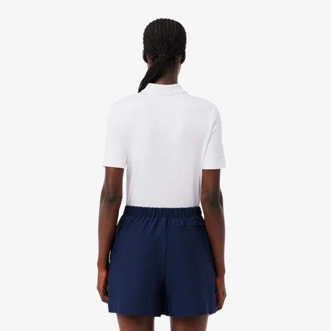 Slim Fit UV-skyddande stretchgolfpikétröja Slim Fit UV-skyddande stretchgolfpikétröja