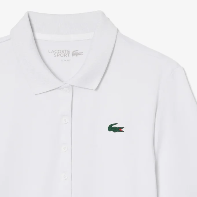 Slim Fit UV-skyddande stretchgolfpikétröja Slim Fit UV-skyddande stretchgolfpikétröja