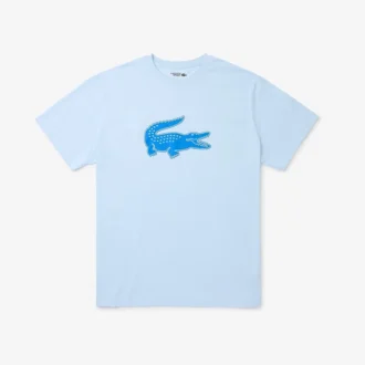 Sport-T-shirt för män i stor storlek med andningsbar logotyp