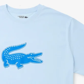 Sport-T-shirt för män i stor storlek med andningsbar logotyp