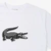 Sport-T-shirt i stor storlek för män med andningsbar logotyp