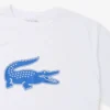 Sport-T-shirt i stor storlek för män med andningsbar logotyp