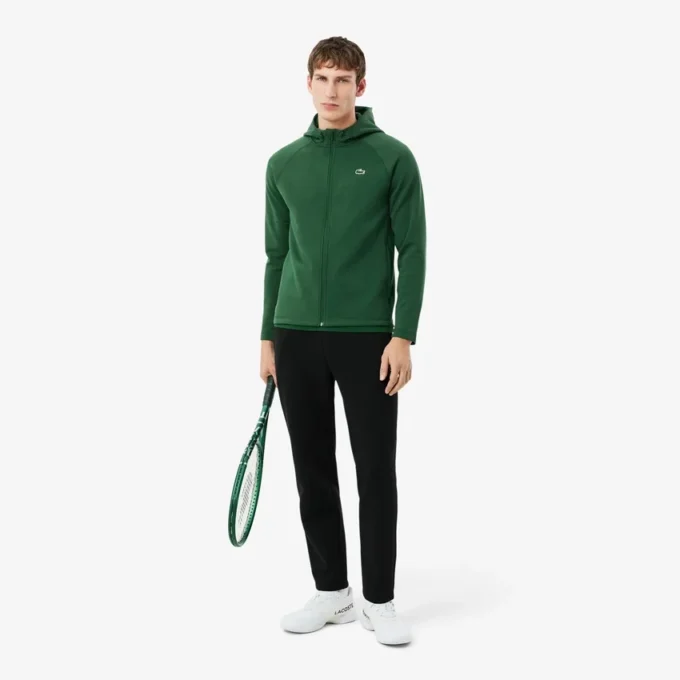 Sportig stretchig hoodie med dragkedja Sportig stretchig hoodie med dragkedja