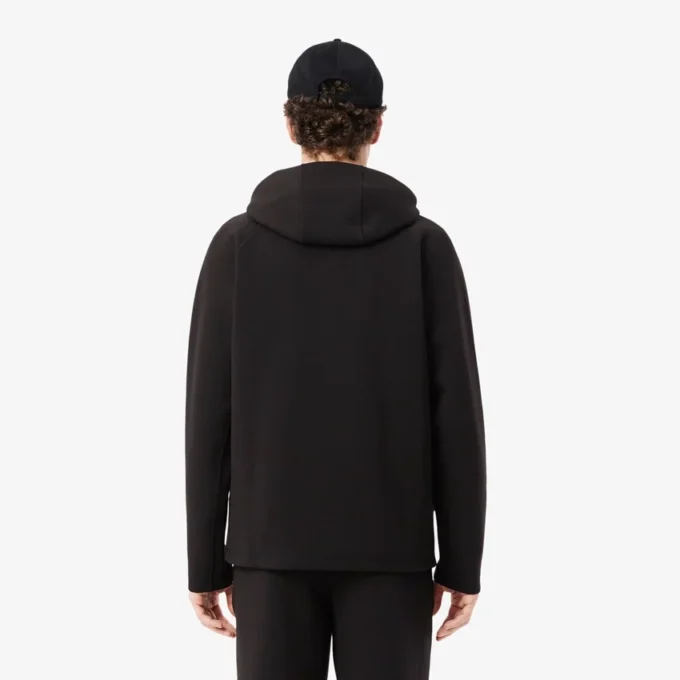Sportig stretchig hoodie med dragkedja Sportig stretchig hoodie med dragkedja