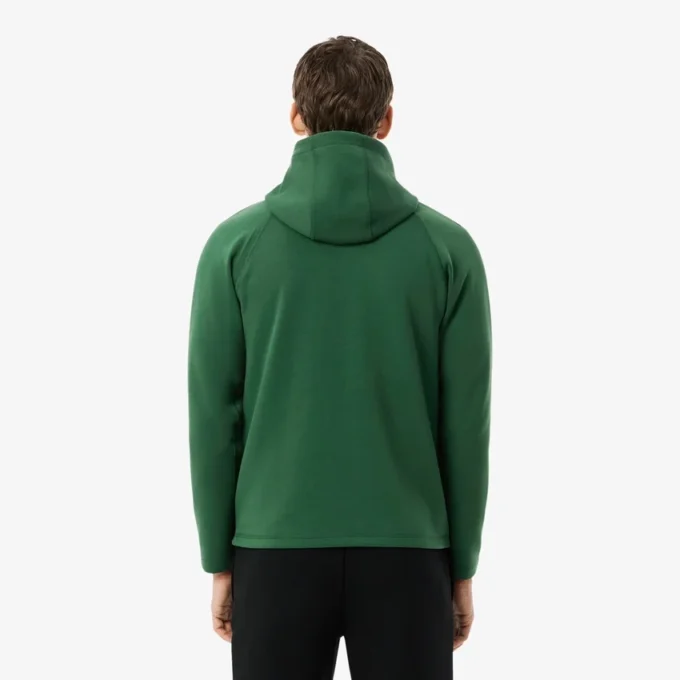 Sportig stretchig hoodie med dragkedja Sportig stretchig hoodie med dragkedja