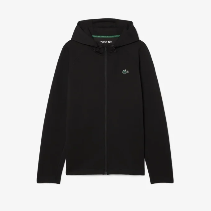 Sportig stretchig hoodie med dragkedja Sportig stretchig hoodie med dragkedja