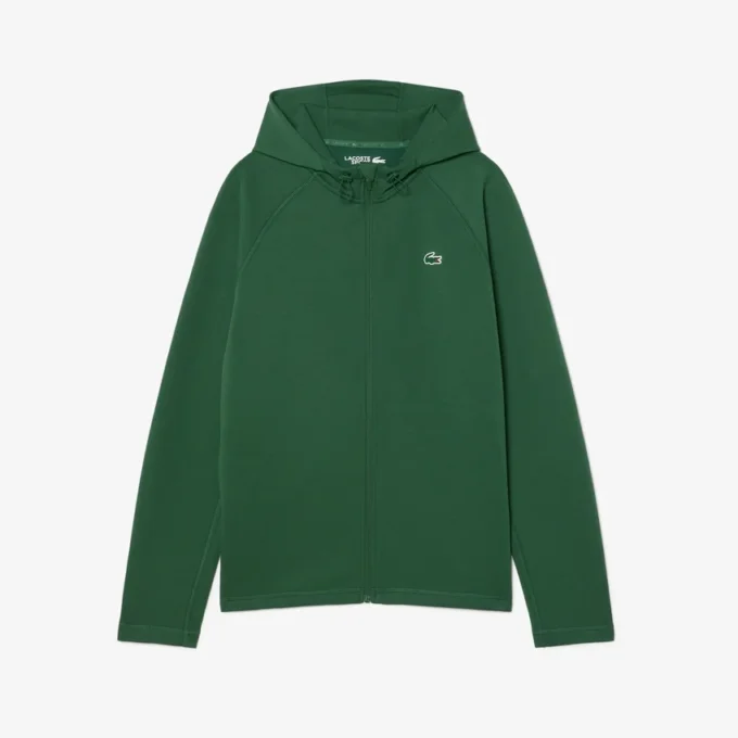 Sportig stretchig hoodie med dragkedja Sportig stretchig hoodie med dragkedja