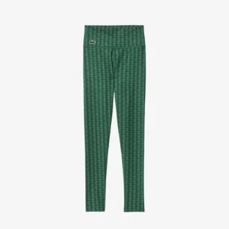 Sportleggings för damer med monogramtryck
