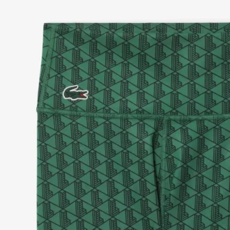 Sportleggings för damer med monogramtryck