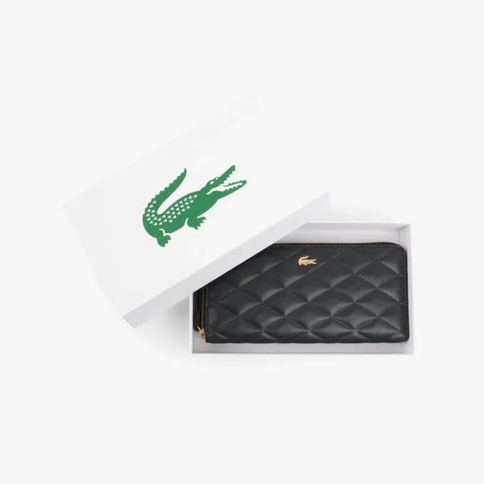 Stor plånbok i Crocodelle-läder Stor plånbok i Crocodelle-läder