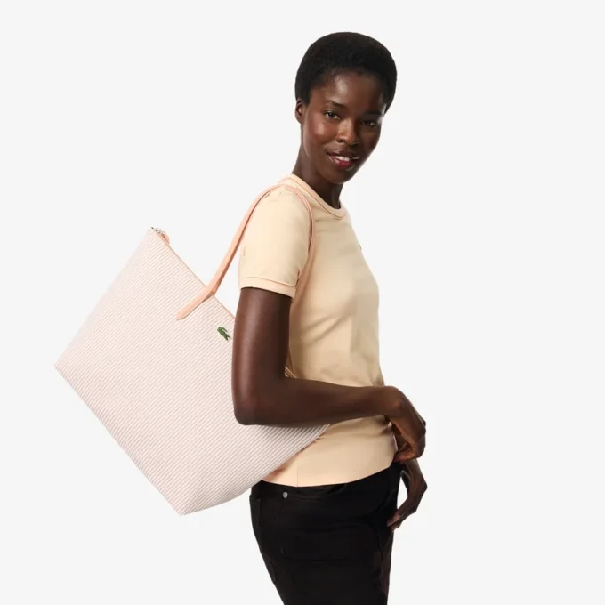 Stor randig L.12.12 Concept-tote Stor randig L.12.12 Concept-tote