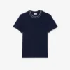 Stretch-T-shirt med randig krage i piqué för herr Stretch-T-shirt med randig krage i piqué för herr