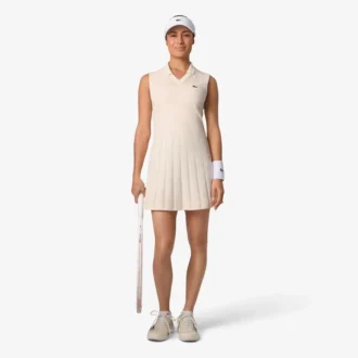 Stretchig tennisklänning och shorts för dam