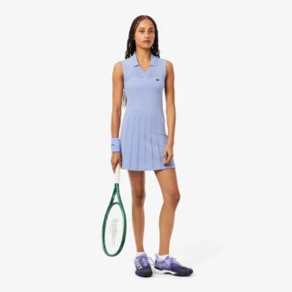 Stretchig tennisklänning och shorts för dam