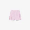 Stretchiga oxfordrandiga bermudashorts Stretchiga oxfordrandiga bermudashorts
