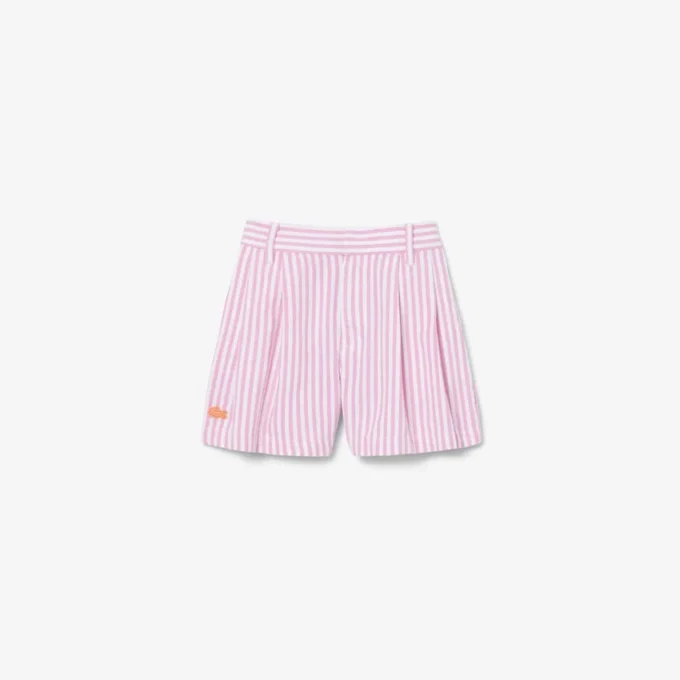 Stretchiga oxfordrandiga bermudashorts Stretchiga oxfordrandiga bermudashorts