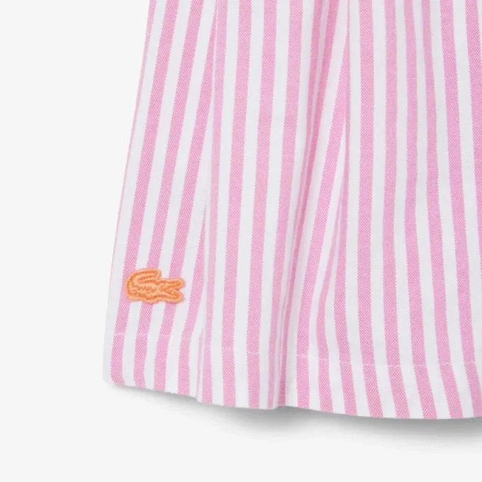 Stretchiga oxfordrandiga bermudashorts Stretchiga oxfordrandiga bermudashorts