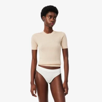 Stretchiga stringtrosor i pointelle