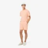 Strukturerade jersey-shorts