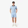 Strukturerade jersey-shorts