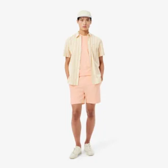 Strukturerade jersey-shorts