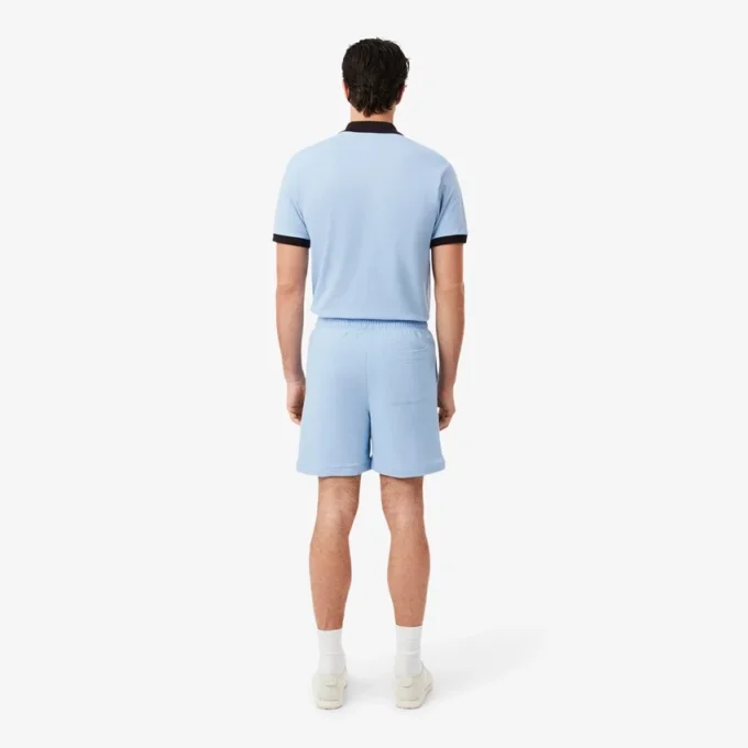 Strukturerade jersey-shorts