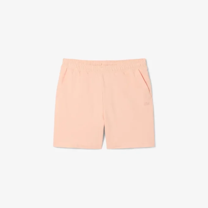 Strukturerade jersey-shorts