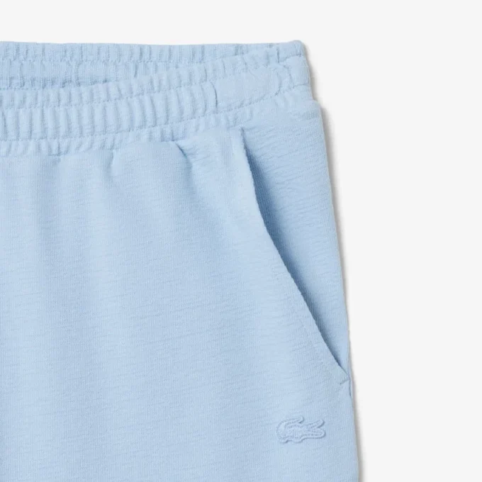 Strukturerade jersey-shorts