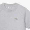 Sweatshirt med kort ärm och normal passform