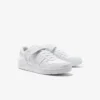 T-Clip-Sneakers i läder med kardborreband för herr