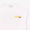 T-shirt för herr med tvättad effekt och Ombra-tryck T-shirt för herr med tvättad effekt och Ombra-tryck