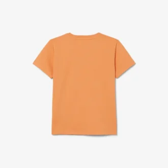T-shirt i bomull med emblem