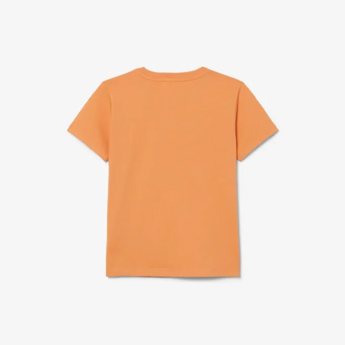 T-shirt i bomull med emblem