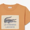 T-shirt i bomull med emblem