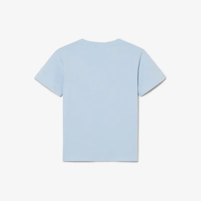 T-shirt i bomull med emblem