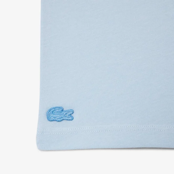 T-shirt i bomull med emblem