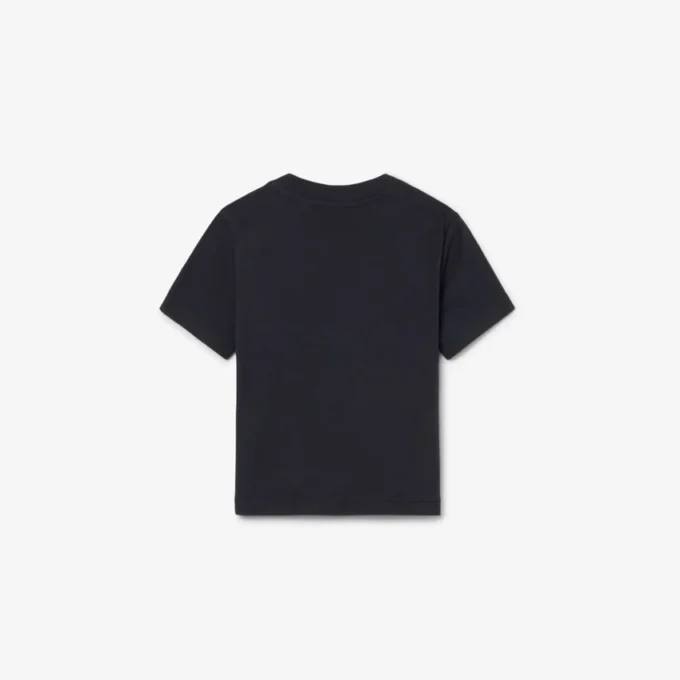 T-shirt i bomull med färgblock T-shirt i bomull med färgblock