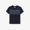T-shirt i bomull med färgblock T-shirt i bomull med färgblock
