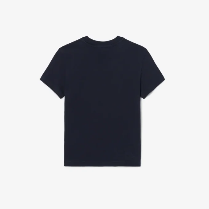 T-shirt i bomull med färgblock T-shirt i bomull med färgblock