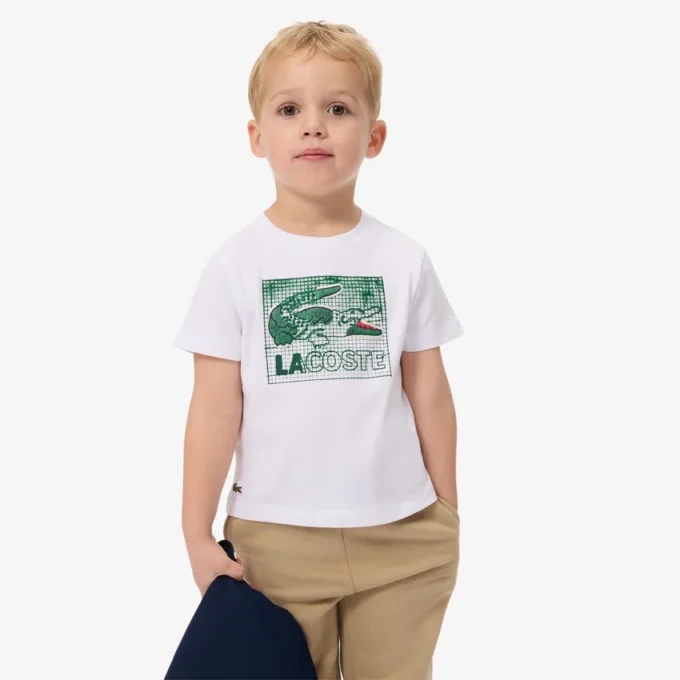T-shirt i bomull med grafiskt tryck
