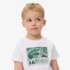 T-shirt i bomull med grafiskt tryck