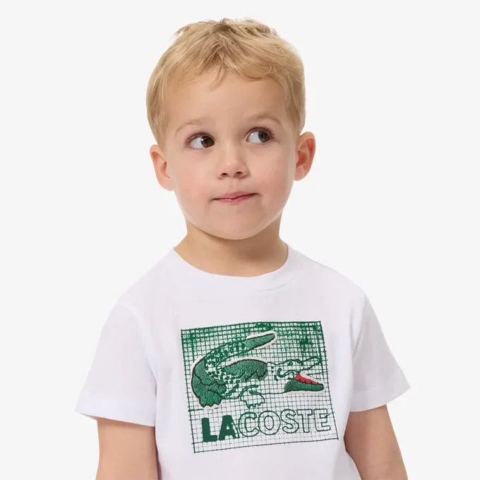 T-shirt i bomull med grafiskt tryck