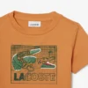T-shirt i bomull med grafiskt tryck T-shirt i bomull med grafiskt tryck