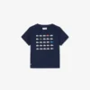 T-shirt i bomull med krokodiltryck
